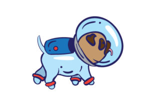 Dog in Spacesuit: A Playful Yet Practical Embroidery Design