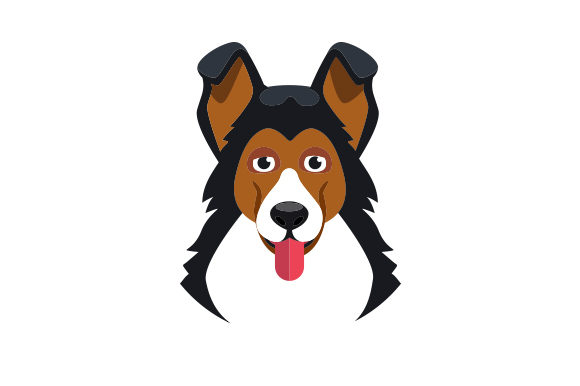 Dog with Tongue Out